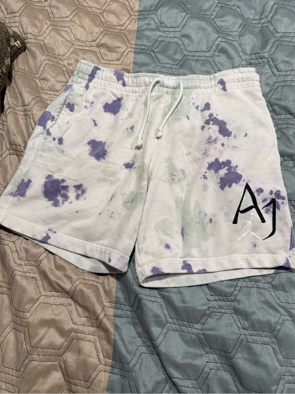 Nike Air Jordan Sport DNA All Over Print Tie Dye Shorts Men’s Size M